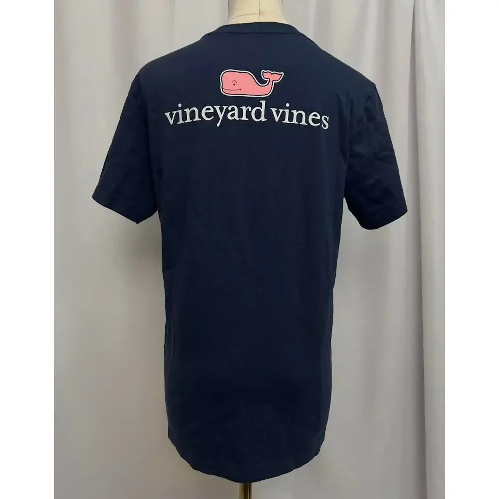 NWT!‎ Vineyard Vines BOYS/GIRLS SS GRAPHIC TEE BLUE BLAZER/S(8-10)